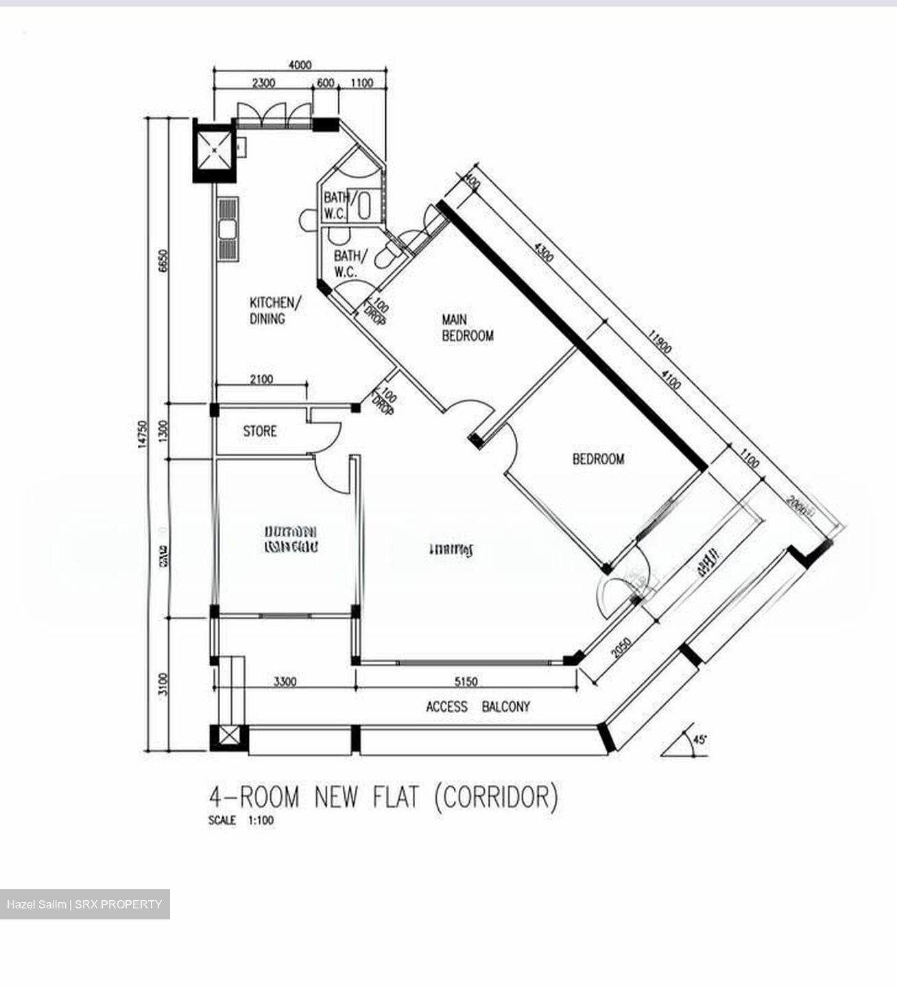 Blk 609 Eunos Rainbow (Bedok), HDB 4 Rooms #603905731